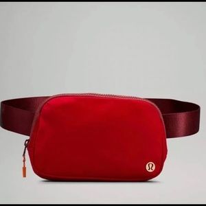 NWT Lululemon Lunar New Year Everywhere Belt Bag Dark Red Smoky Red